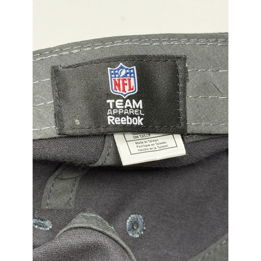 Super Bowl XLIII Hat Tampa Bay 2009 NFL Reebok Strapback Cap Black - Picture 5 of 6